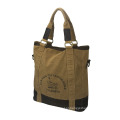 Trade Assurance TOURBON mulheres vintage lona lavada bolsa de ombro